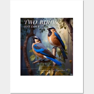 Two Birds, One Love Posters and Art